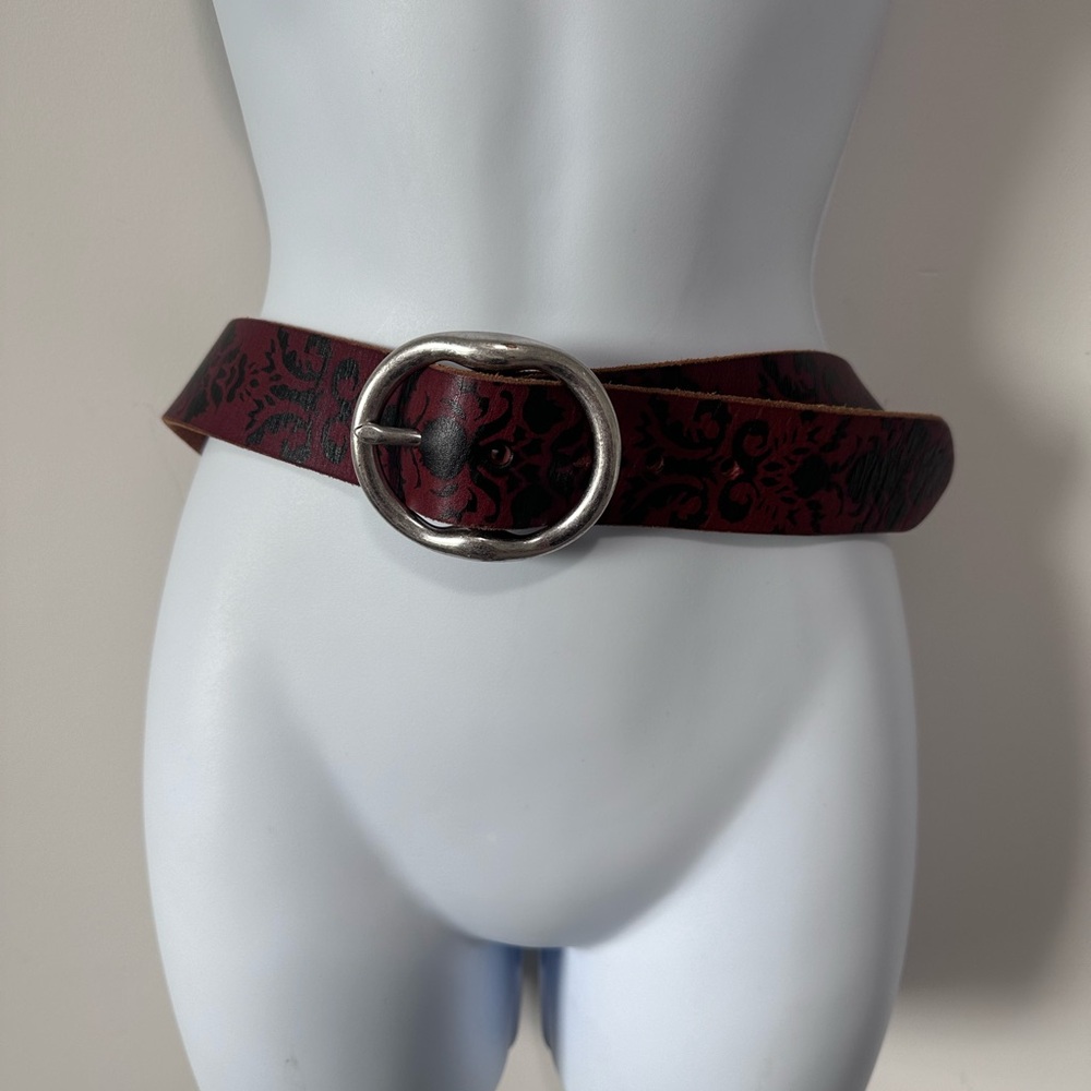 Lucky Brand Leather and Brass Belt